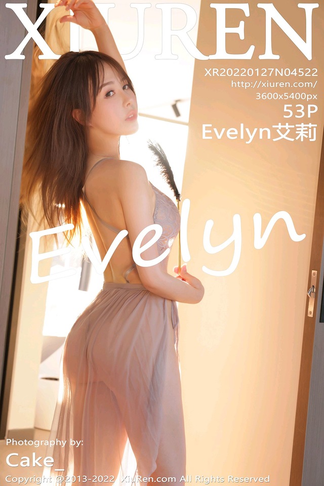 [XIUREN秀人网]2022.01.27 VOL.4522 Evelyn艾莉[53+1P／479MB]